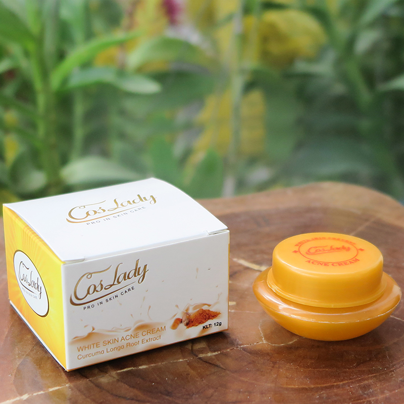 Kem dưỡng trắng da dành cho da mụn - Coslady White Skin Acne Cream 12g