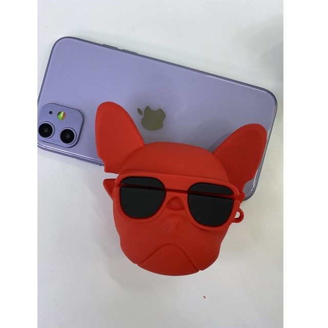 Ốp bảo vệ Airpods hình Bull Dog