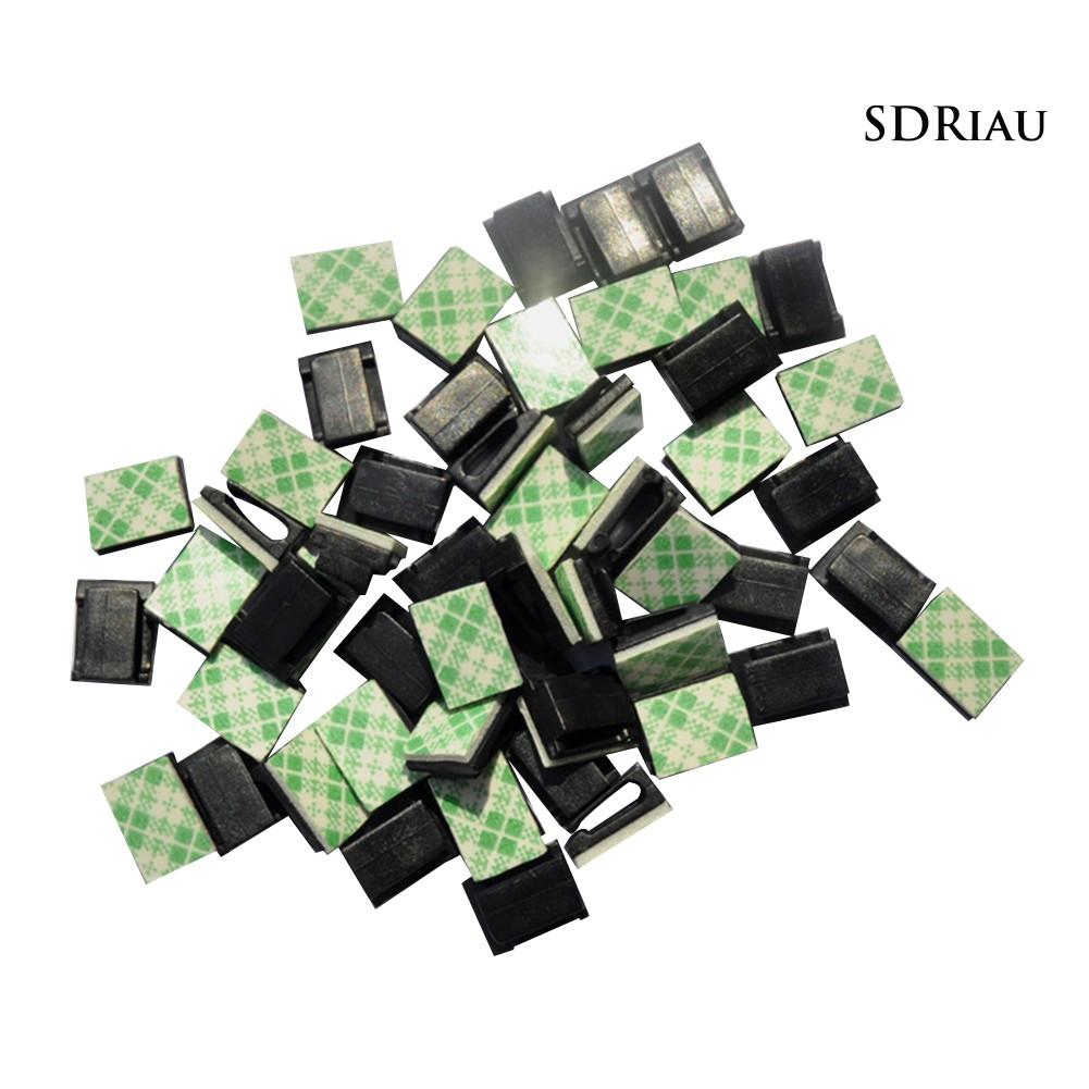 Bộ 40 Kẹp Cố Định Dây Cáp Tiện Dụng Trên Xe Ô Tô