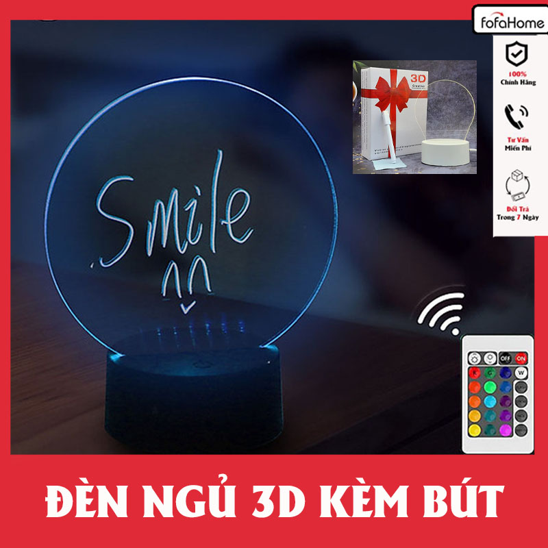 Đèn Ngủ Để Bàn 3D Ghi Note 16 Màu Trang Trí 3 Chế Độ Sáng Nhiều Mẫu Siêu Xinh Đầu Cắm Điện Qua Cổng USB Tặng Kèm Bút - Giao Hình Ngẫu Nhiên Hàng Nhập Khẩu