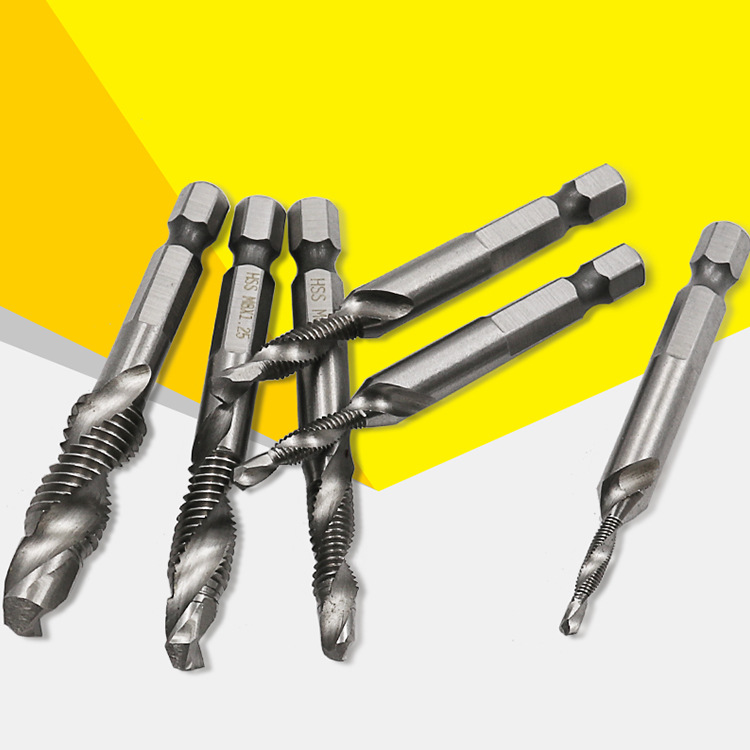 Bộ 6 Mũi Khoan Taro HSS 4341 Tạo Ren Cao Cấp, giúp tiết kiệm thời gian thi công, tiết kiệm chi phí siêu tiện lợi. M3, M4, M5, M6, M8, M10