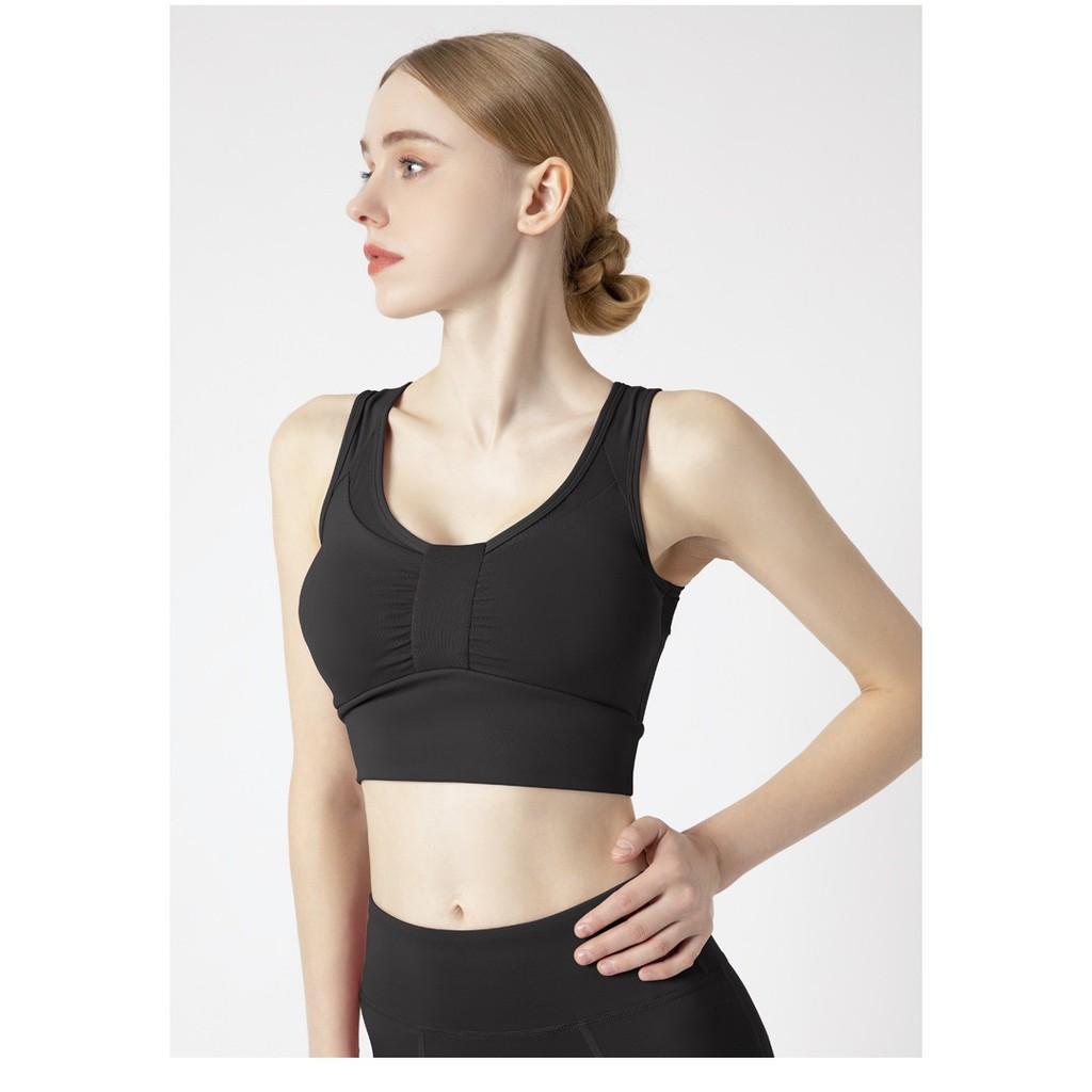 Áo gym yoga áo thể thao bra có mút đệm chắc chắn thoải mái co dãn tốt