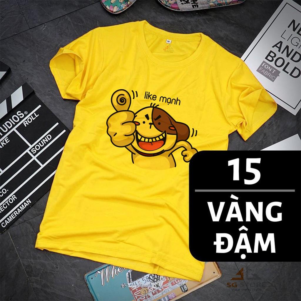 ÁO THUN IN ICON DỄ THƯƠNG - NHIỀU MÀU