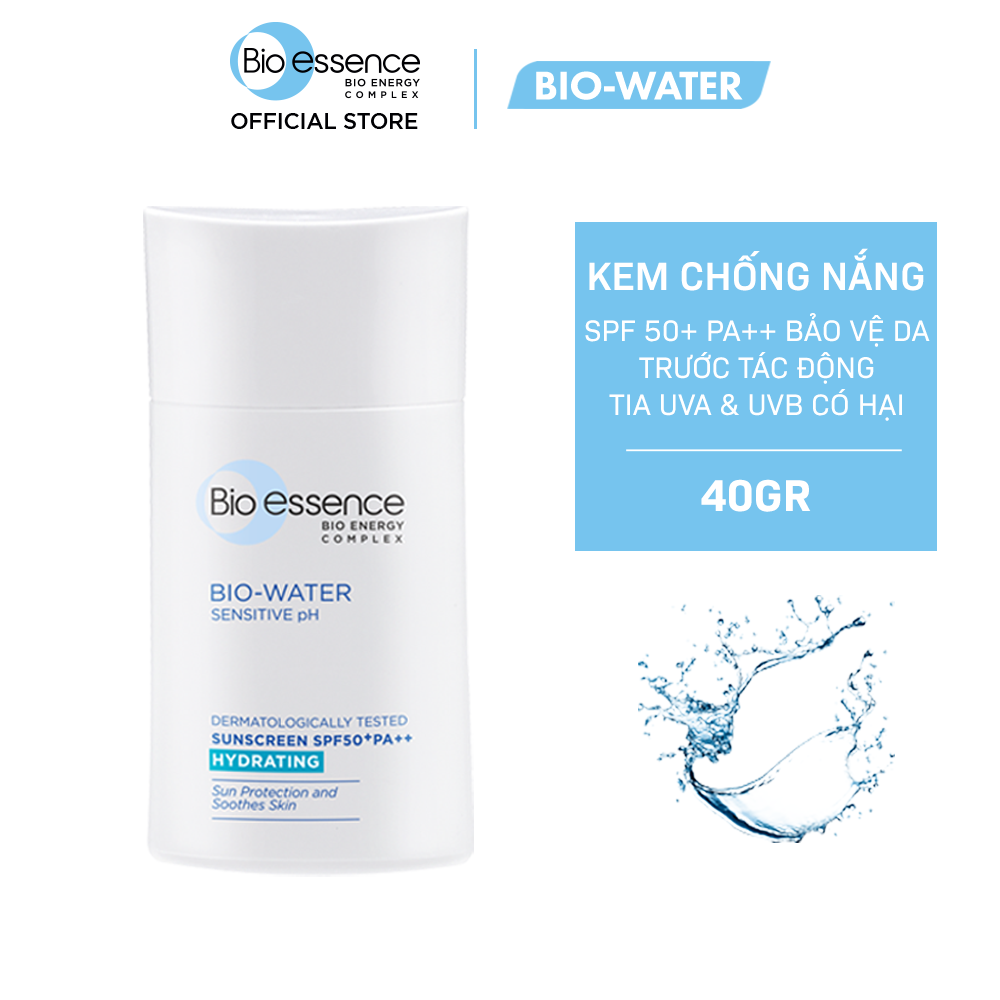 Kem Chống Nắng Dưỡng Ẩm Bio Essence Bio-Water Sunscreen SPF 50+ PA++ (Hydrating) 40ml