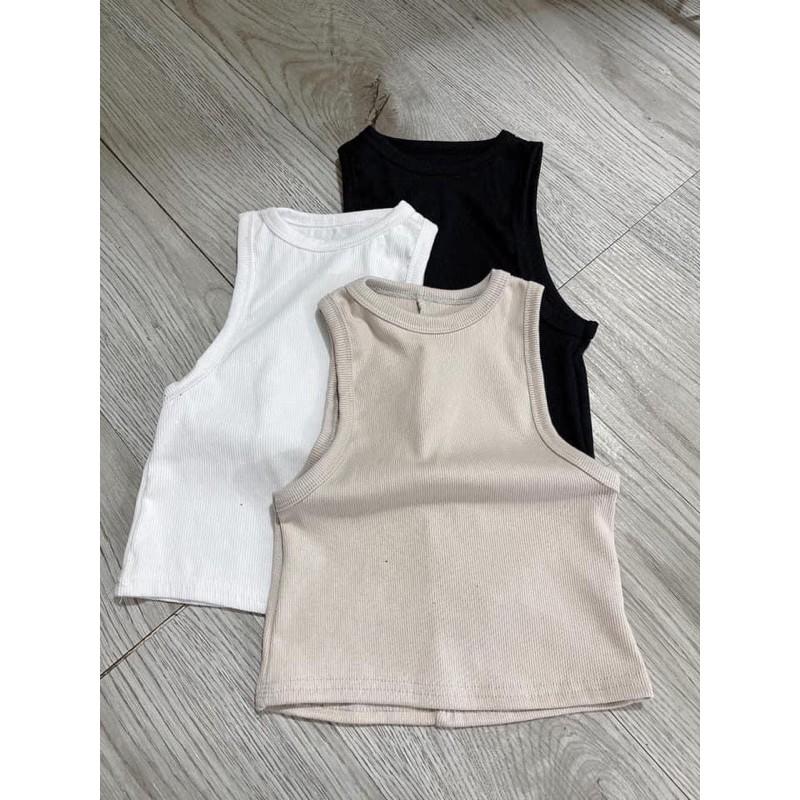 Áo bra croptop len tăm