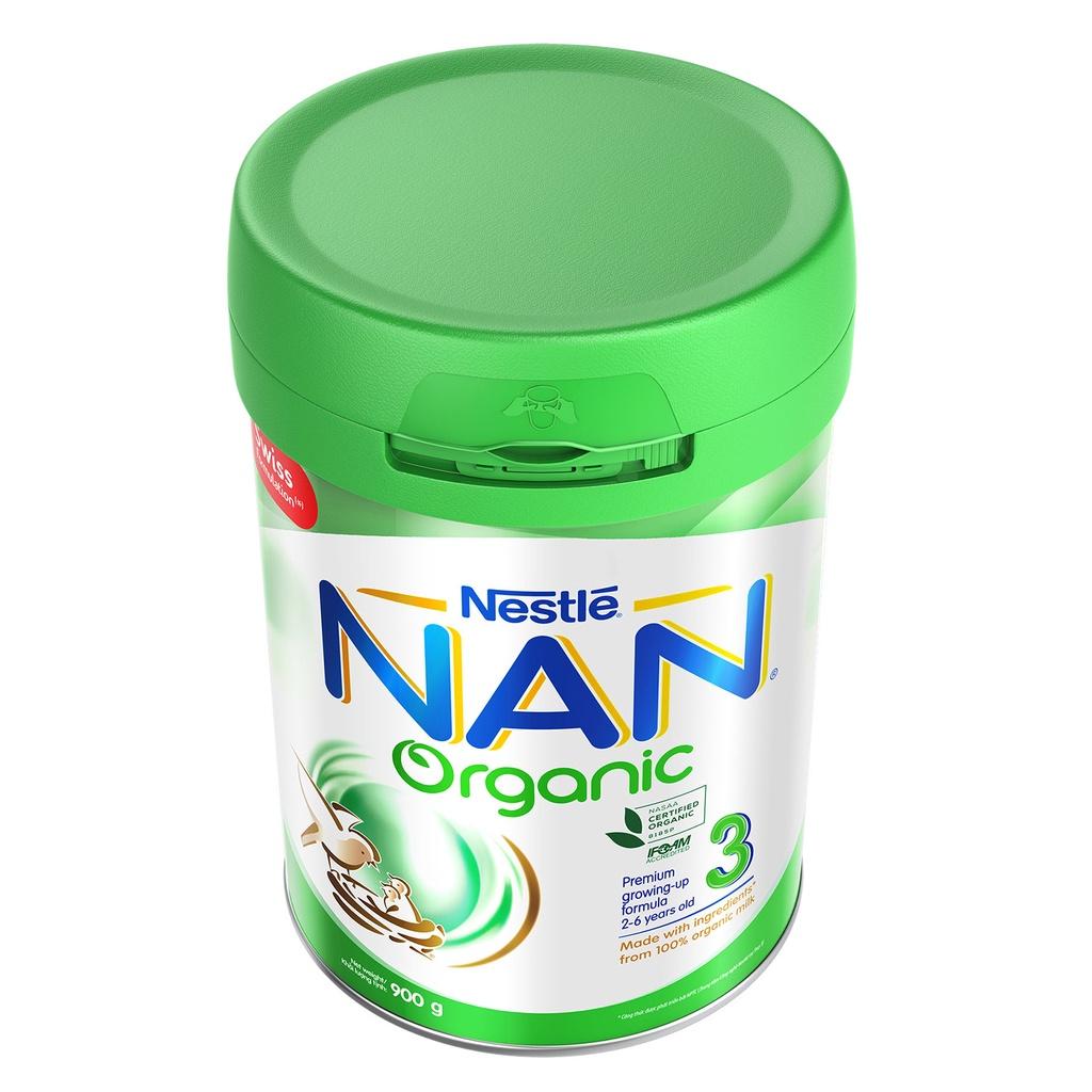 Sữa bột Nan Organic số 3 900gr cho bé từ 2-6 tuổi