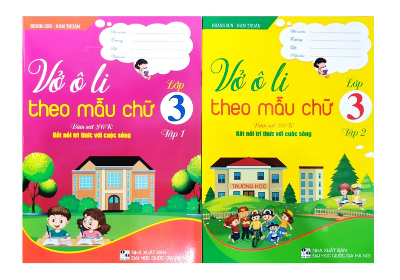 Sách - Combo Vở Ô Li Theo Mẫu Chữ Lớp 3