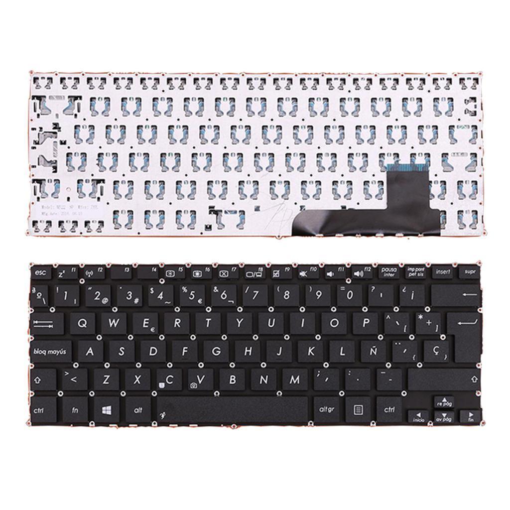 Black Keyboard Replacement For ASUS X201 X201E S200 X202e Laptop - Spanish