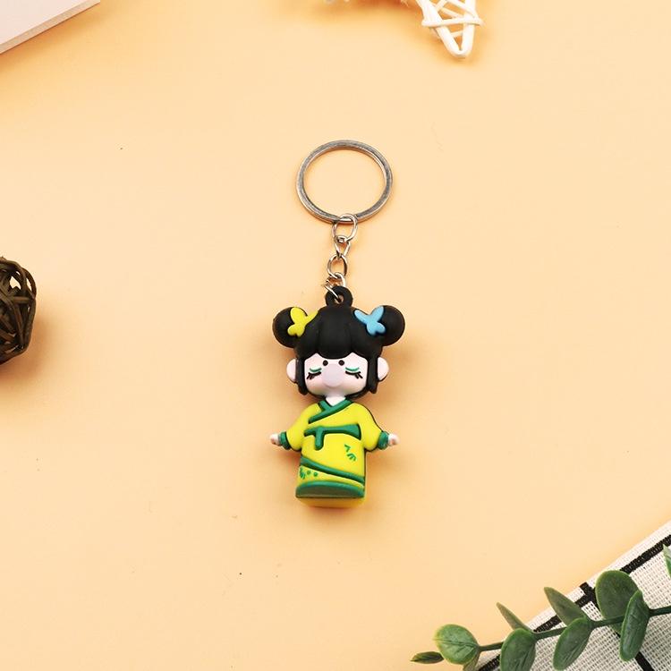 Móc khóa cô gái xinh xắn
