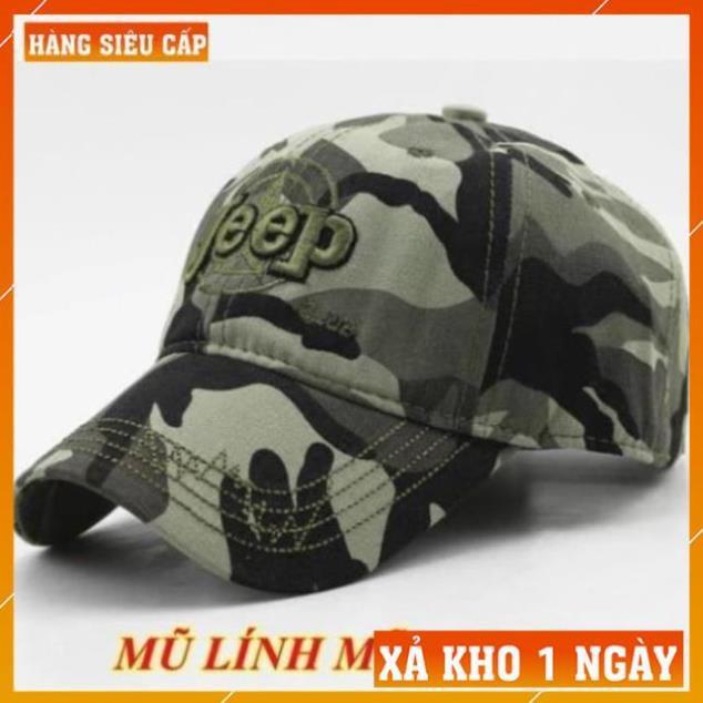 Nón Kết Nam Đẹp - Mũ Lưỡi Trai Lính Mỹ JEEP Giá Rẻ