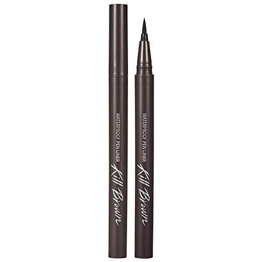 Viền Mắt Clio Waterproof Pen Liner Kill Brown Original 06 Gray Brown 0.55ml