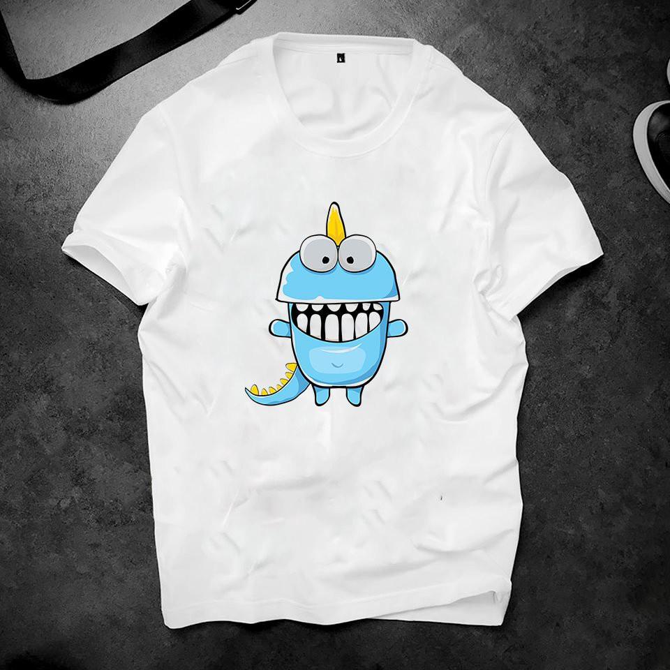 Áo thun unisex in khủng long little tino độc lạ chất vải dày mịn 2019ts619