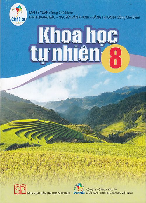 Sách giáo khoa Khoa Học Tự Nhiên 8- Cánh Diều (Kèm Nilon bọc Sách)