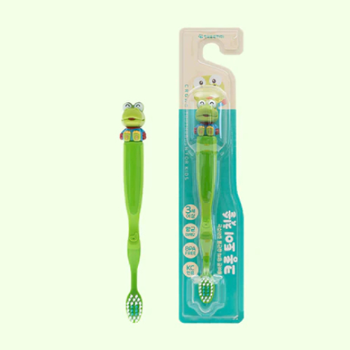 Bàn chải đánh răng siêu mềm phiên bản Crong cho bé từ 3 tuổi