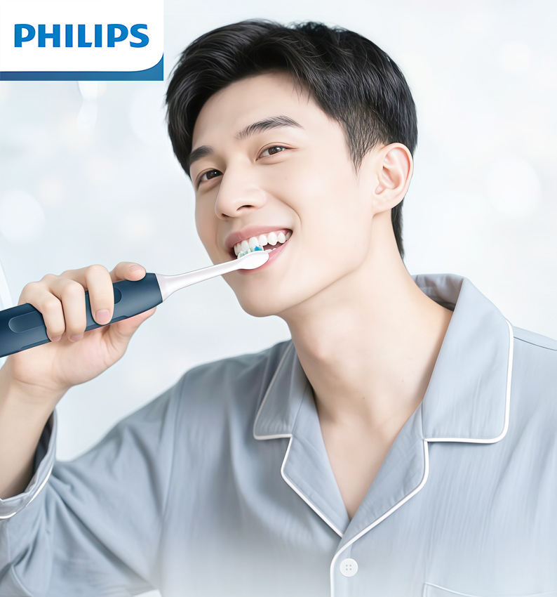 Bàn chải đánh răng điện Sonicare ProtectiveClean serial 5300. Thương hiệu Hà Lan cao cấp Philips - HX5181 - HÀNG CHÍNH HÃNG