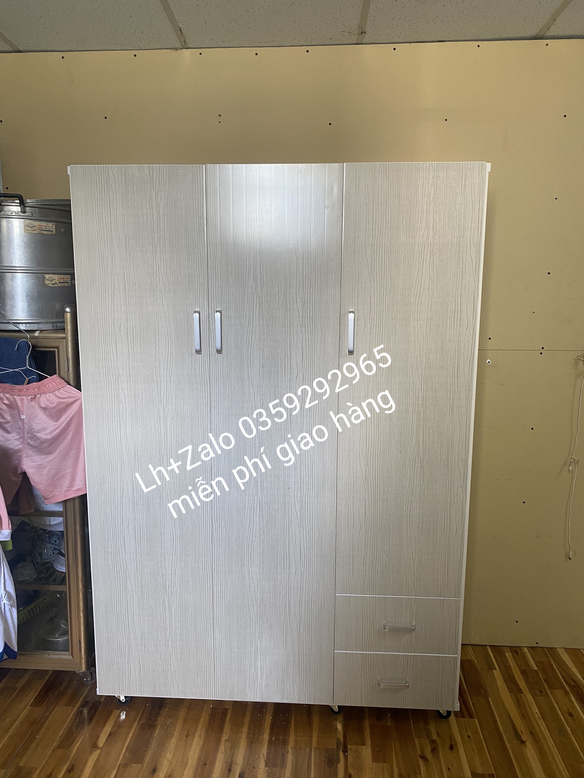 Tủ nhựa đài Loan 3 cánh