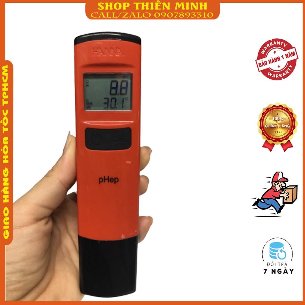 Bút Đo pH và Nhiệt Độ Trong Nước Với Độ Phân Giải 0.1pH HI98107 Hanna 