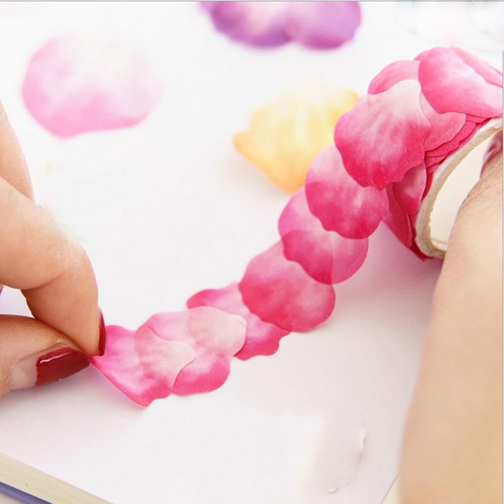 Sakura Petal Washi Tape DIY Decorative Scrapbooking Sticker Adhesive
