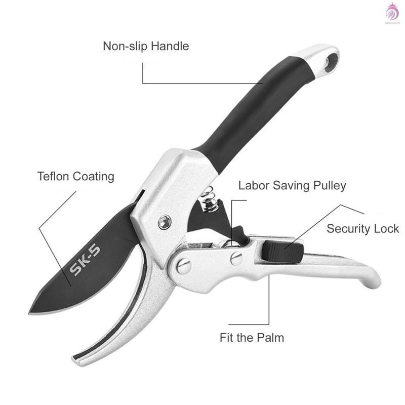 KÉO CẮT TỈA CÂY CẢNH NHẬP KHẨU - HỢP KIM SK5