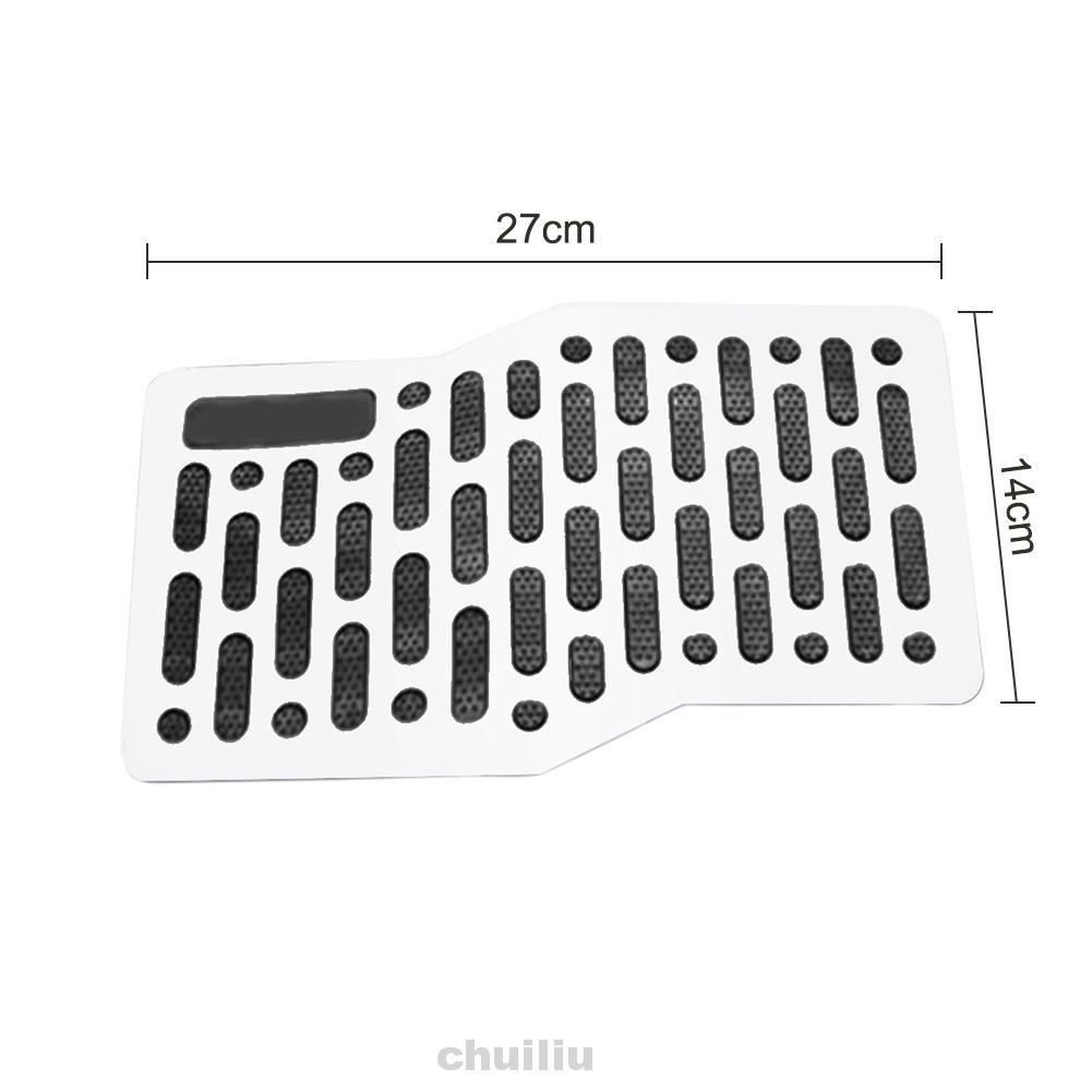 Miếng Lót Chân Chống Trượt Bằng Thép Không Gỉ Cho Xe Hơi