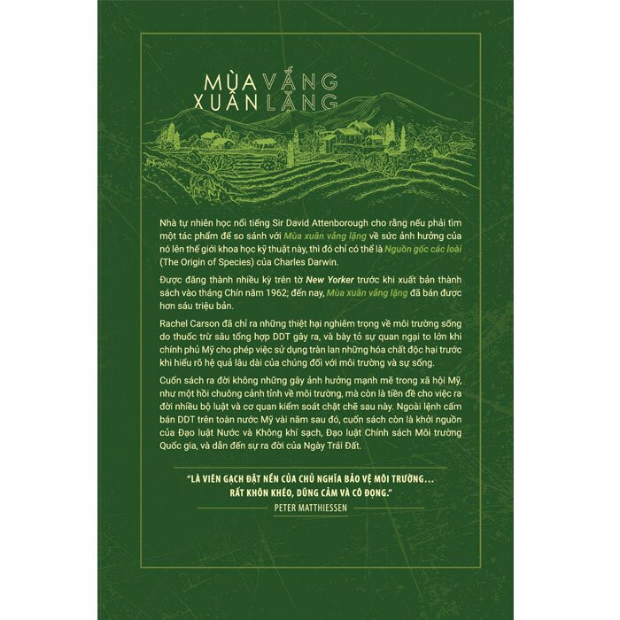 Mùa Xuân Vắng Lặng - Rachel Carson - Nhóm Khánh An dịch -