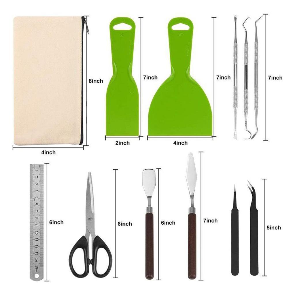12 Pcs Craft  Tools Weeding Precision Hobby   for s