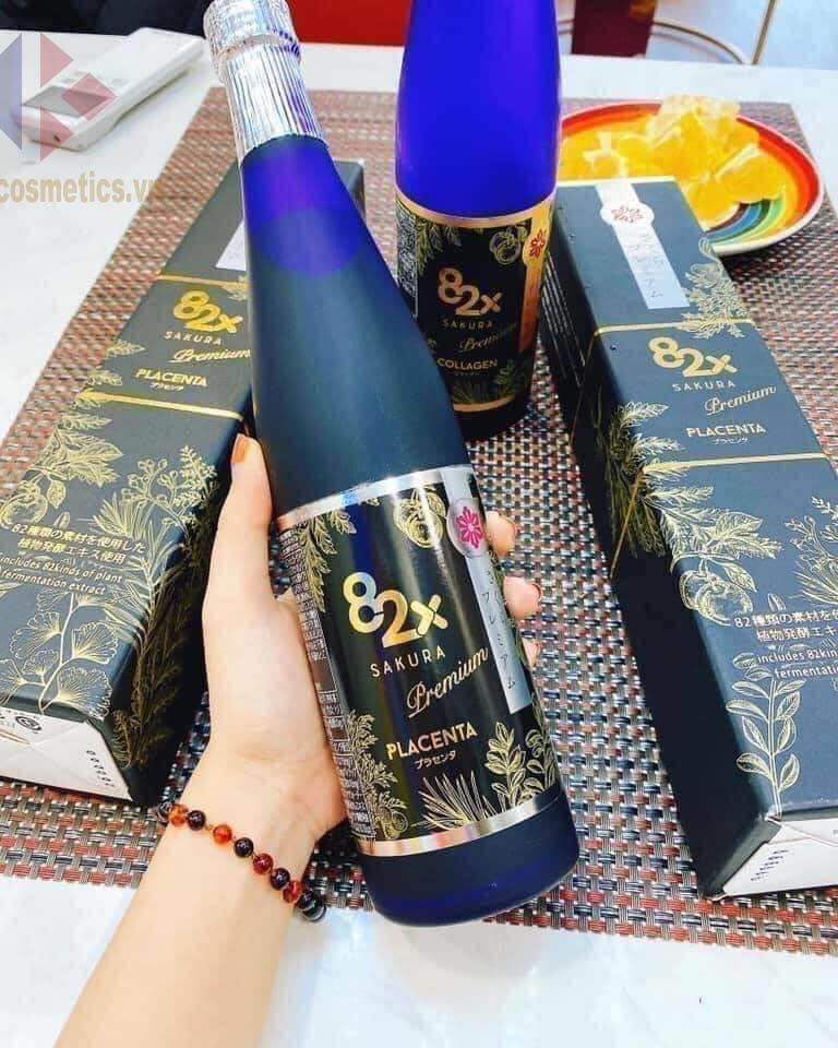 DA ĐẸP THẦN SẦU GIẤU TUỔI TÁC Combo 3 Chai: COLLAGEN + SAKURA PLACENTA + PLACENTA, Nước Uống Đẹp Da Từ Nhật Bản Số 1 VN