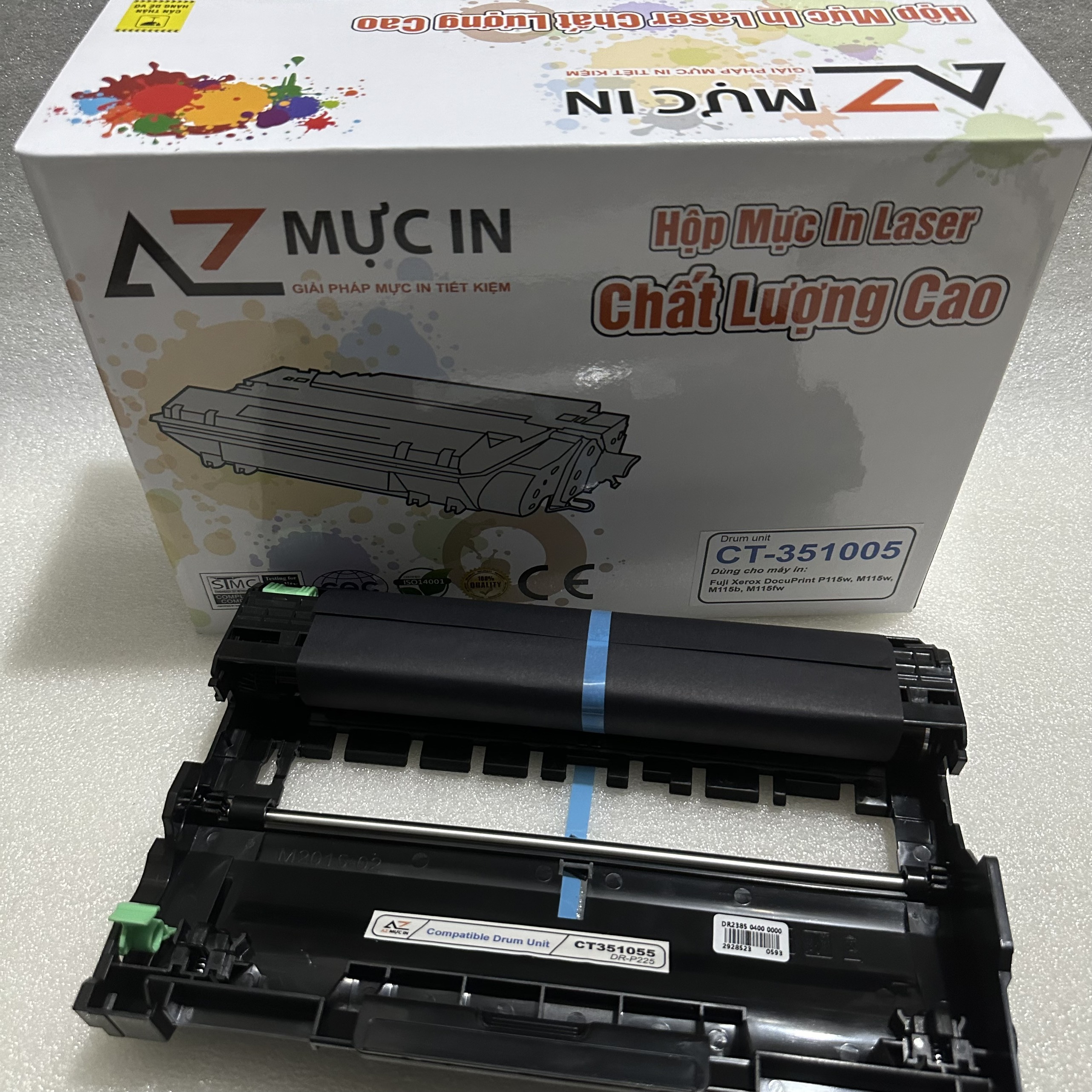 Cụm drum dùng cho máy in Xerox P225 / M225 / M265 / P265 - Cụm Trống CT351055 AZ hàng chính hãng