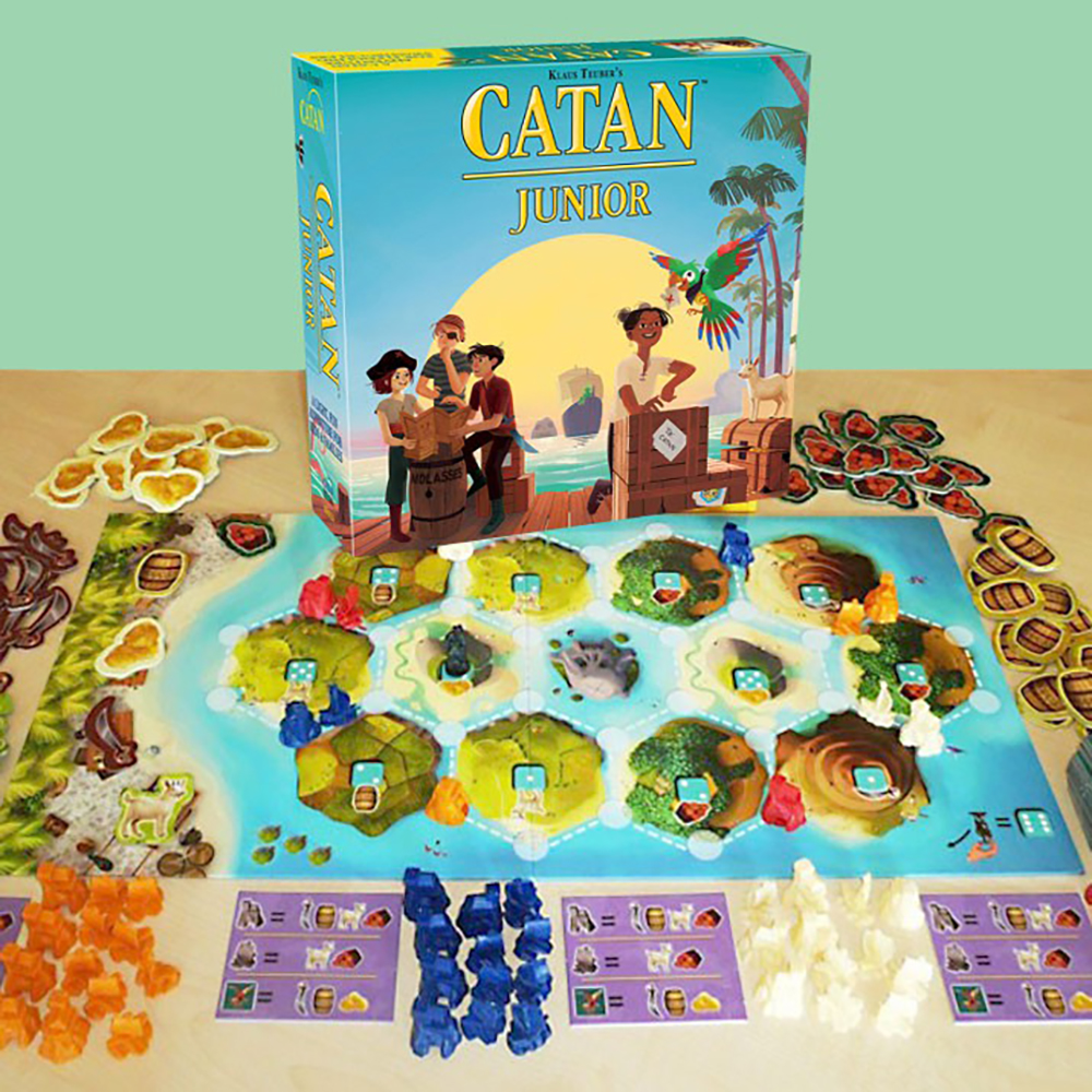 Bộ trò chơi Board Game Catan Junior thú vị cho nhóm bạn