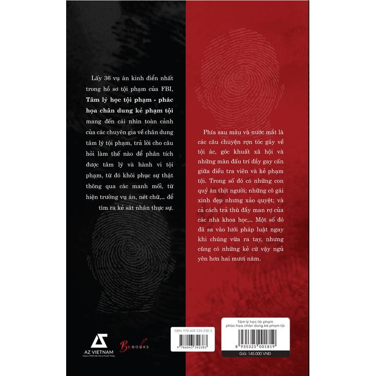 Sách Tâm Lý Học – Phác Họa Chân Dung Kẻ Phạm Tội - Skybooks - BẢN QUYỀN