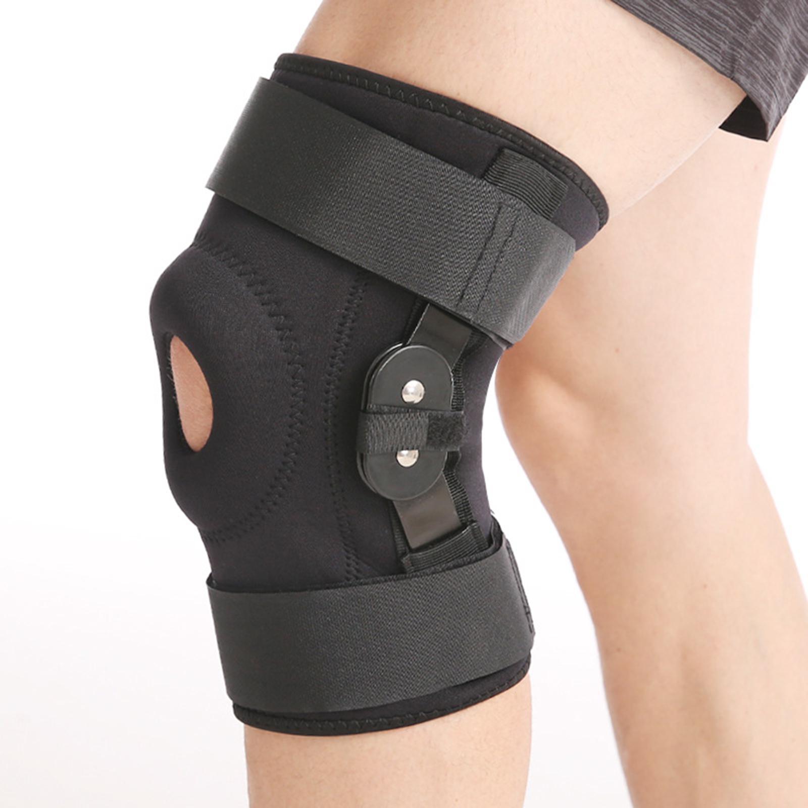1Pc Support Brace Pads Booster  Squat Kneepad Wrap Black S