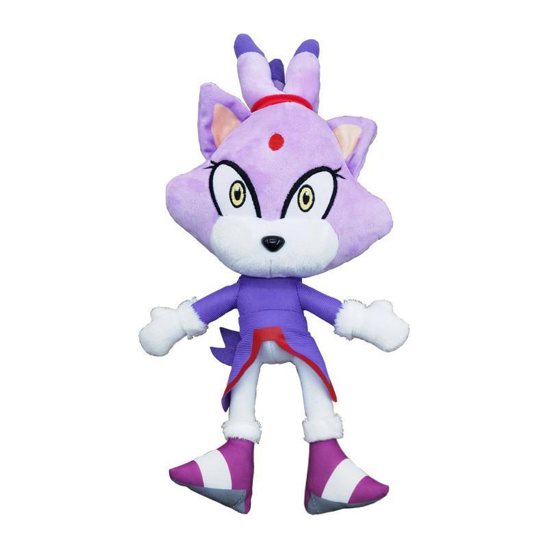 Gấu bông sonic the hedgehog 2 ship HOẢ TỐC TPHCM knuckles sonic plushie 30cm shadow the hedgehog gấu bông - 28CM Sonic