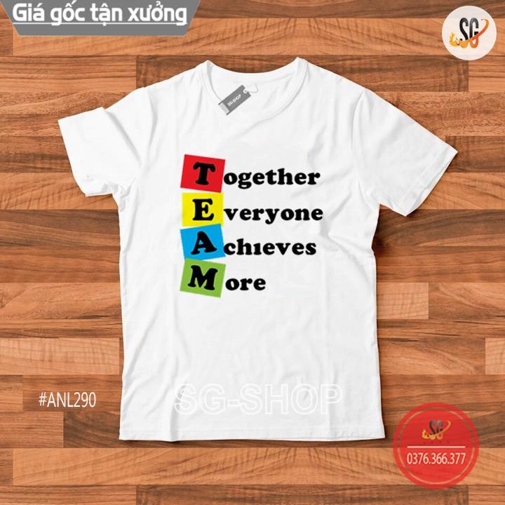 Áo Thun TEAM - Thun Cotton ANL290