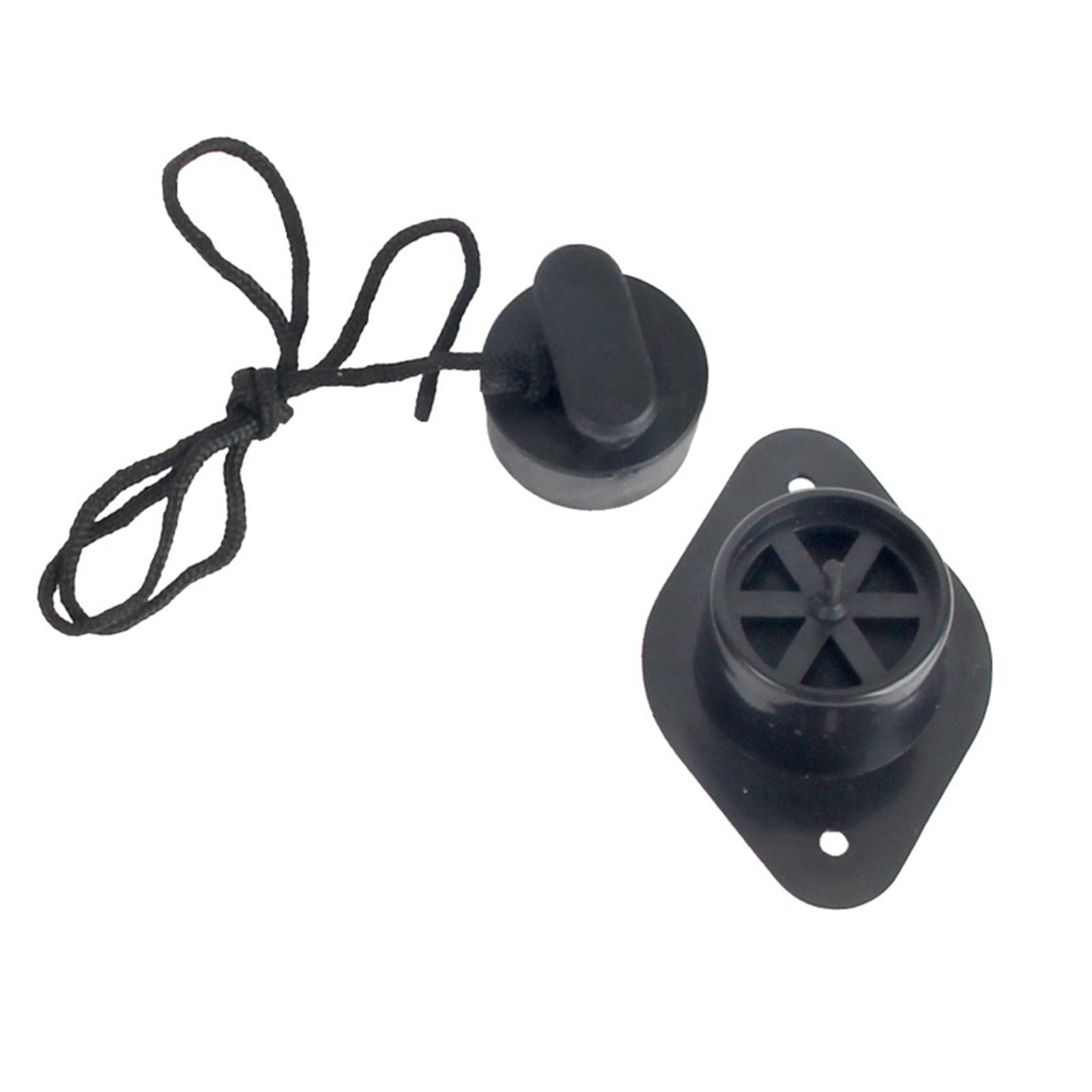 Inflatable Boat Drain with A Pull Cord Durable Lightweight Replacement