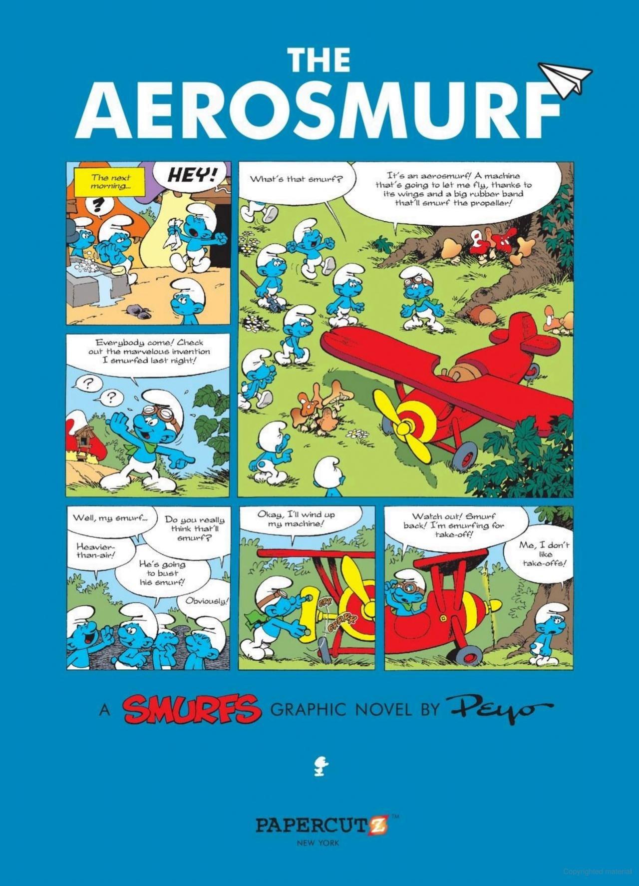 Sách ngoại văn: The Smurfs #16 - The Aerosmurf