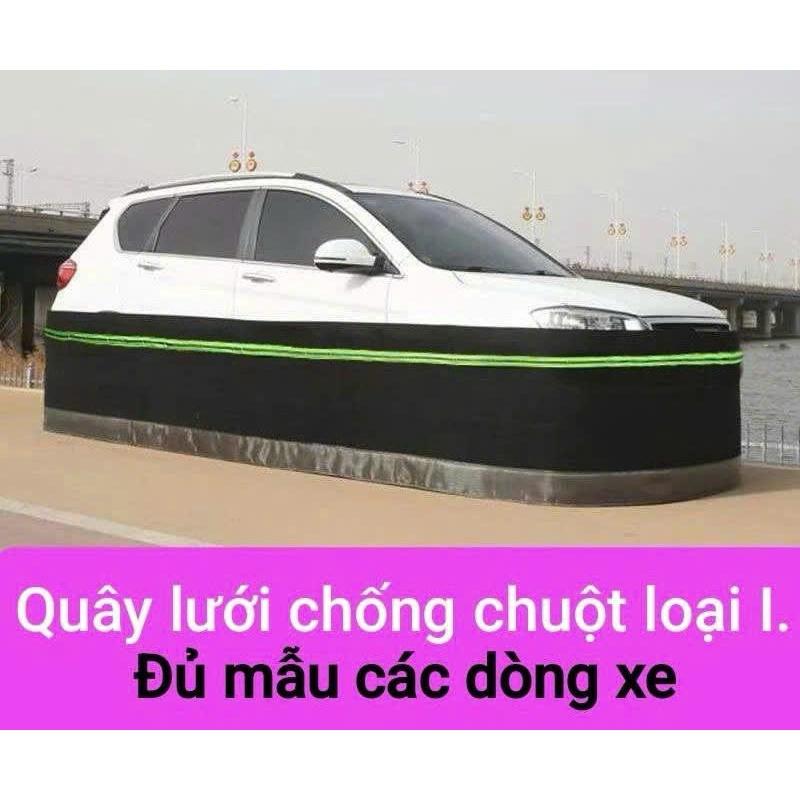 [TẶNG KHÓA] Quây lưới chống chuột ô tô, chống chuột ô tô xe 4 chỗ, xe 5 chỗ, 7 chỗ, 16 chỗ