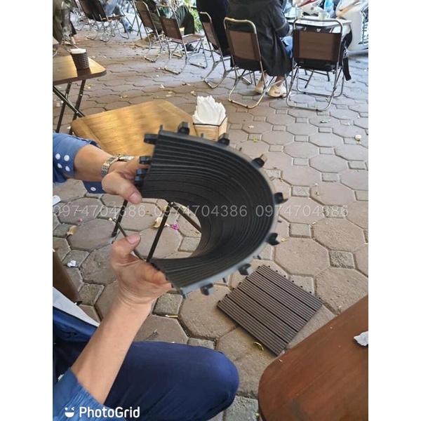 Vỉ Nhựa Lót Sàn Ban Công 30x30cm - Tấm Lót Sàn Ban Công, Chống Trơn Nhà Tắm, Bể Bơi, Sân Vườn, Sân Thượng