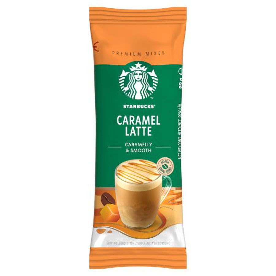 Combo 3 hộp Cà phê hoà tan cao cấp Starbucks Caramel Latte -
