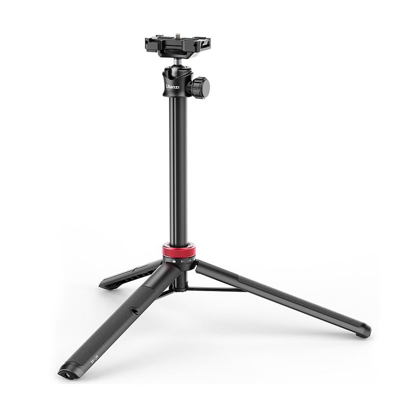 Ulanzi MT-44 Mở rộng giá đỡ ba chân phát trực tiếp Chân máy 42 inch có giá đỡ gắn điện thoại Chụp dọc điện thoại Chân máy ảnh DSLR Màu sắc: Đen