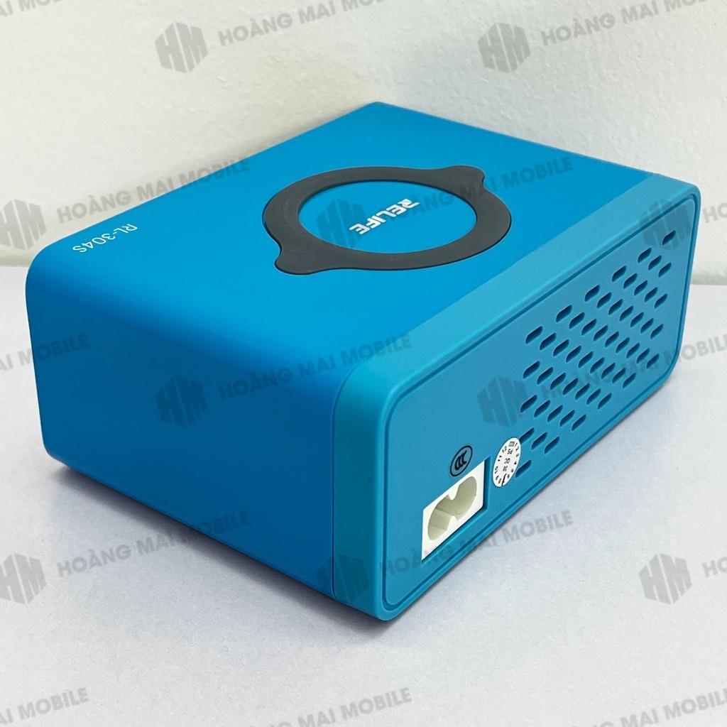 Sạc báo dòng RELIFE RL-304S hỗ trợ sạc nhanh, sạc không dây