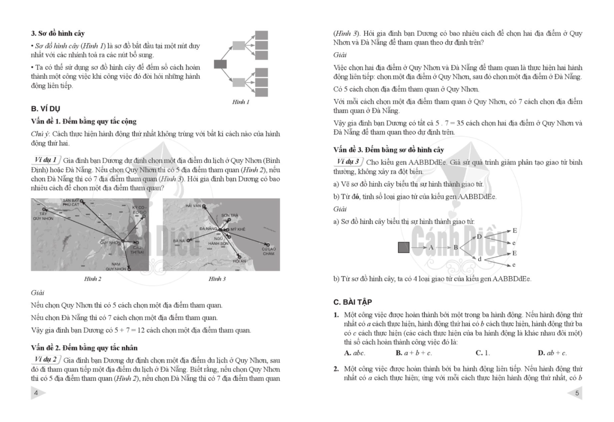 Bài tập Toán lớp 10 - tập 2 (Cánh Diều)