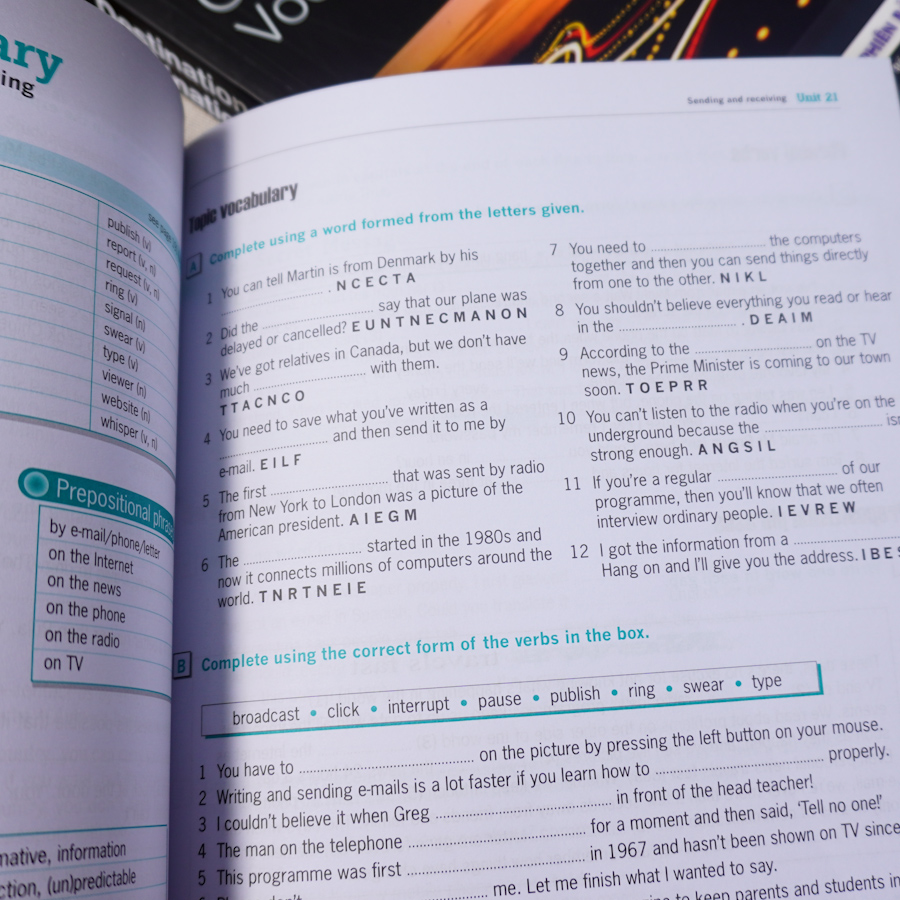 Trọn Bộ Giáo Trình Destination Grammar &amp; Vocabulary B1, B2, C1&amp;C2 (Kèm Đáp Án)