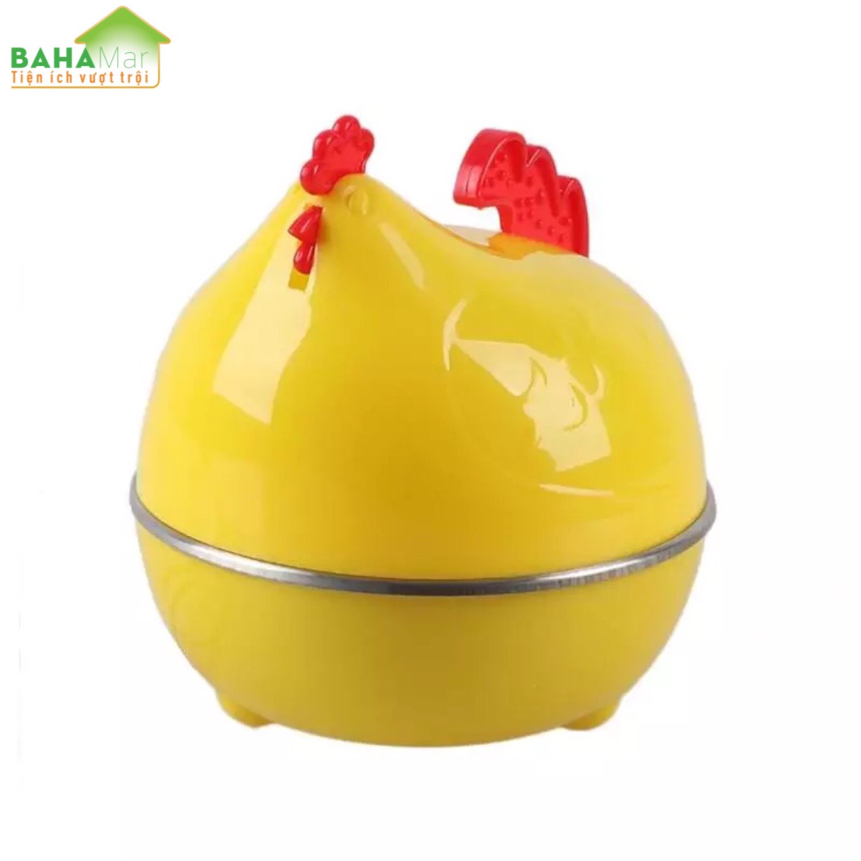 NỒI HÌNH GÀ MÁI HẤP TRỨNG KIỂM SOÁT NHIỆT ĐỘ TỰ ĐỘNG TẮT KHI CHÍN "BAHAMAR" luộc hấp trứng nhanh gọn an toàn