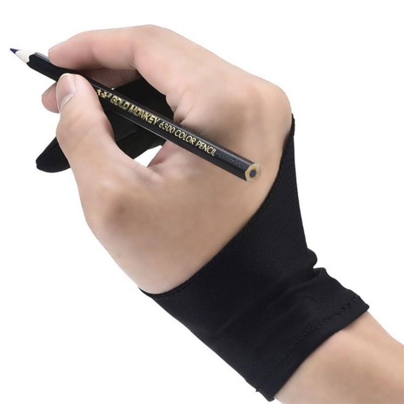 Găng tay chống chạm nhầm và mồ hôi tay khi sử dụng bút cảm ứng - Găng chống chạm nhầm 3 lớp bảo
