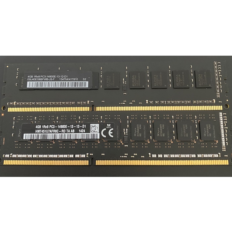 Ram ECC UDIMM (ECC UNBUFFERED) DDR3 4GB bus 1866