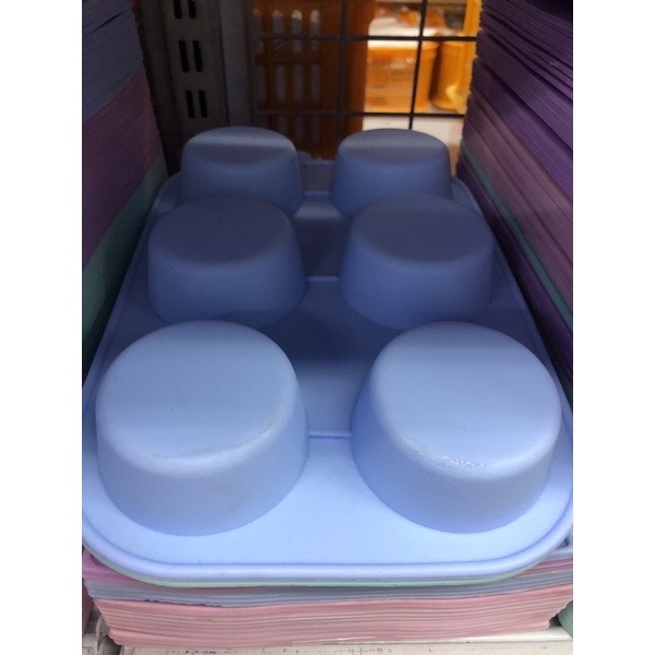 Khuôn cupcake silicon 6/12 ô