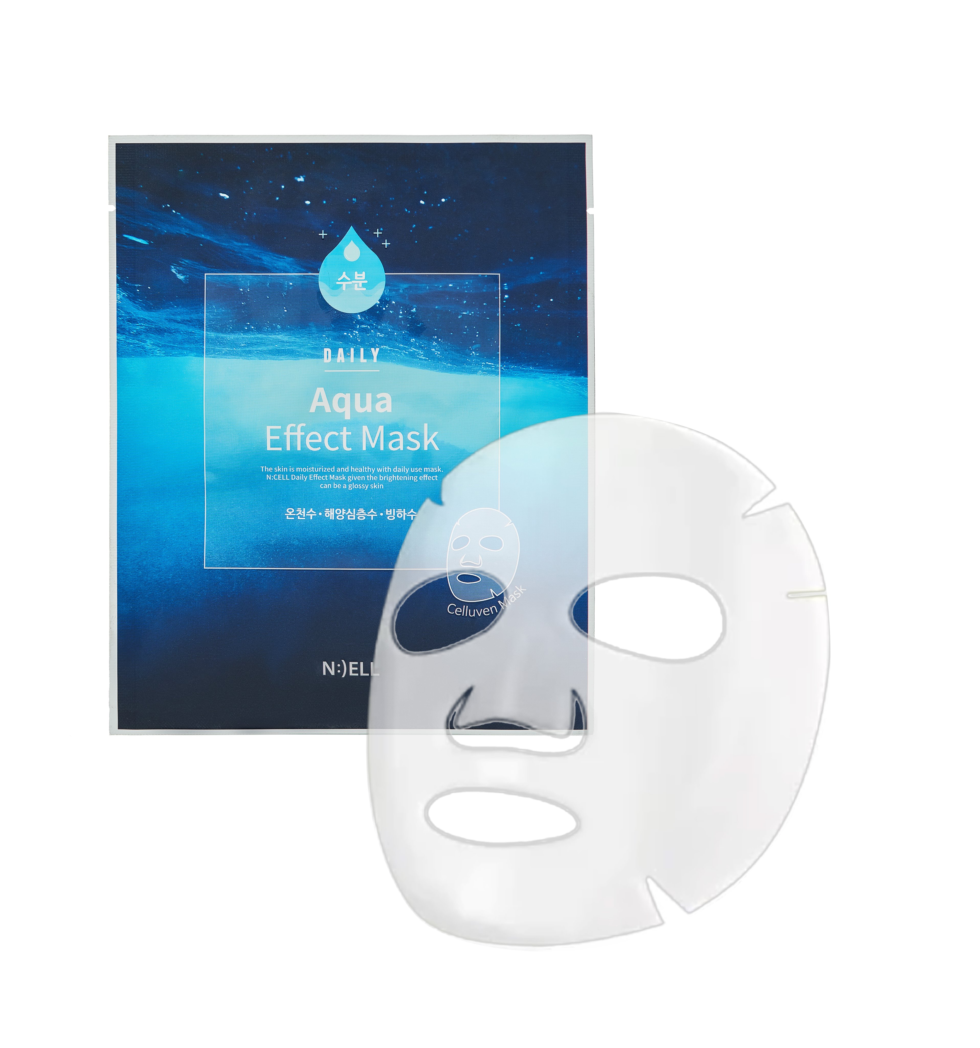 Combo 07 Mặt Nạ N:CELL Daily Aqua Effect Mask 25g