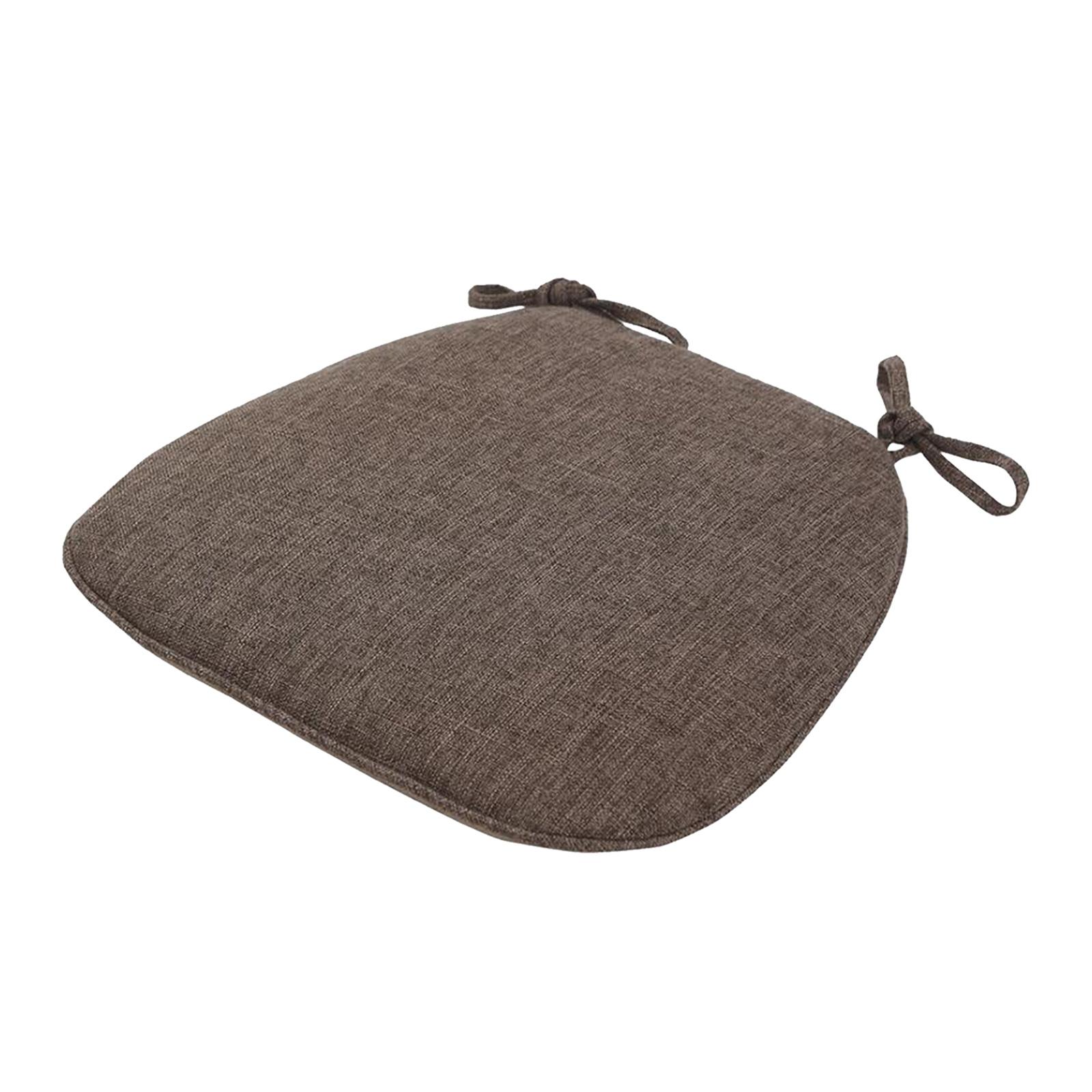 Chair Cushion with Ties for Dining Chairs Nonslip Chair/Seat Cushion Pad Office Home Chair Cushion Home Decor Supplies