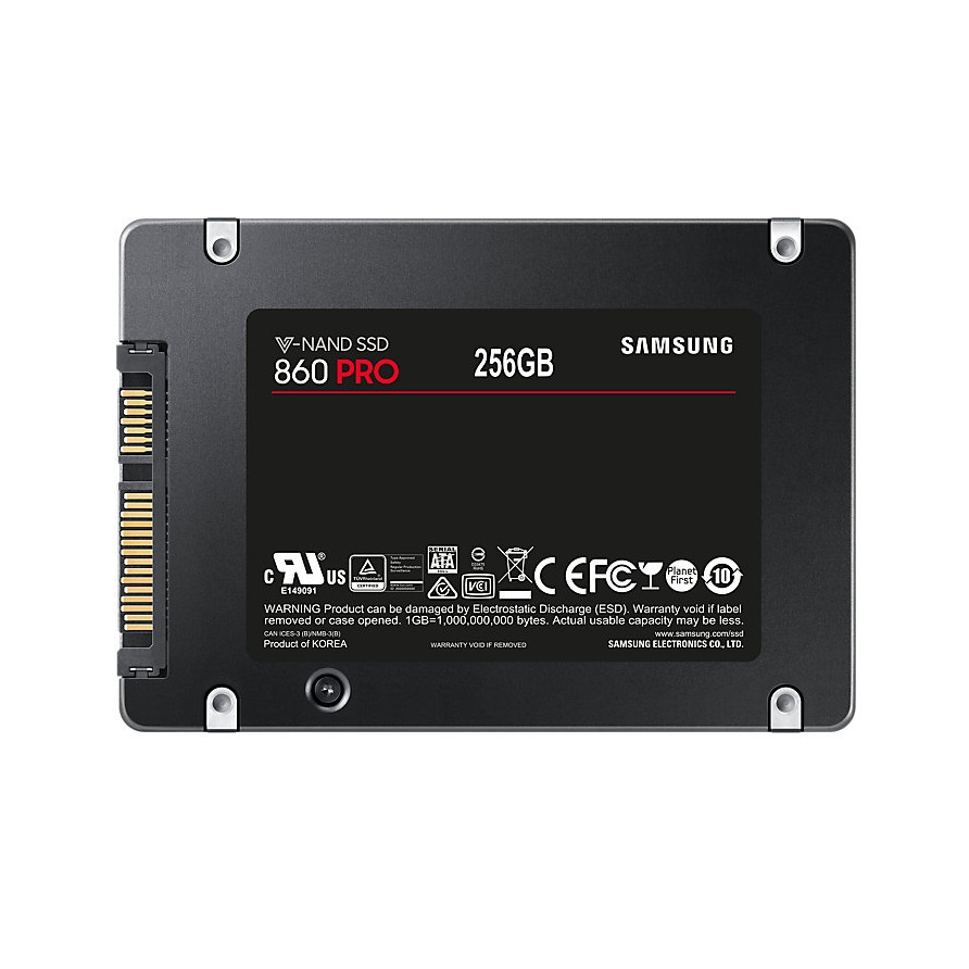Ổ Cứng SSD Samsung 860 Pro MZ-76P256BW 256GB Sata III 2.5 inch - Hàng Chính Hãng