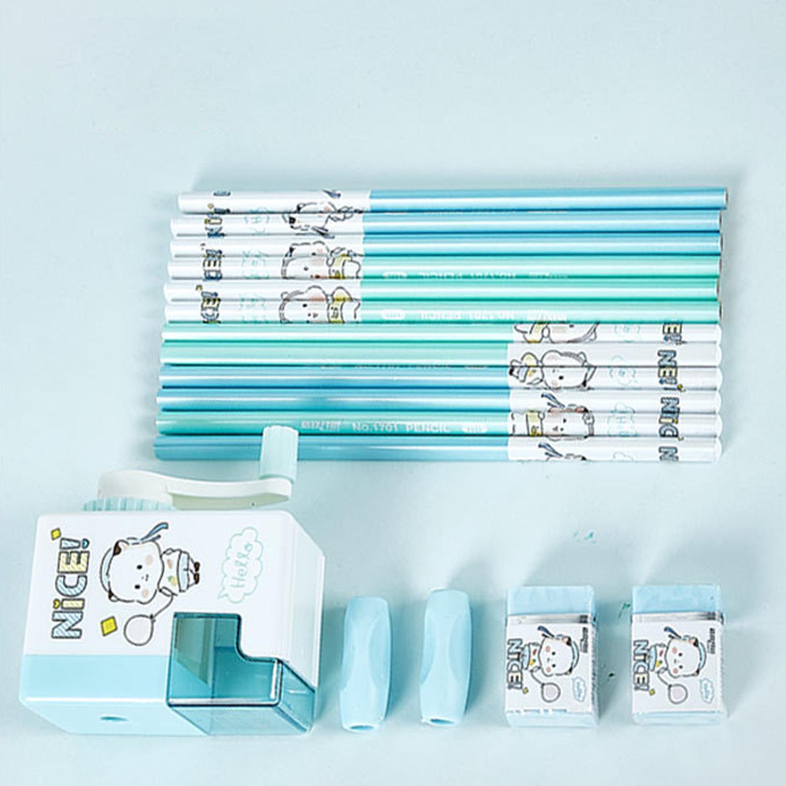 School Stationary Set Gifts for Kids Cute Back to School Supplies 12 Pencils